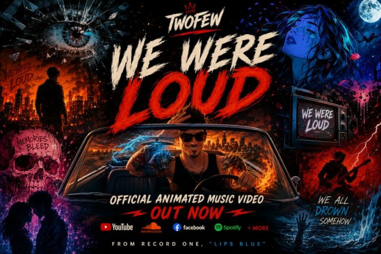 Read more about the article TWOFEW Give “We Were Loud” a Bold New Dimension with a Visually Stunning Animated Music Video – Exclusive Review!